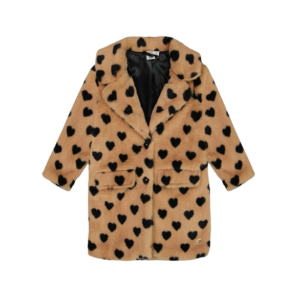 Deux Par Deux Heart Print Jacket
