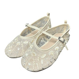 Zara Embroidered Ballet Flats