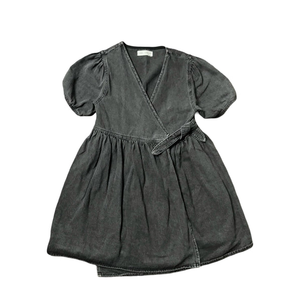 Zara Denim Wrap Dress – Little White Sneakers