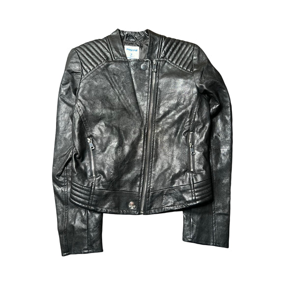 Mayoral Faux Leather Jacket