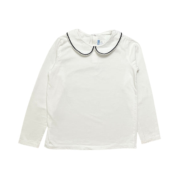 Jacadi Scalloped Collar Shirt