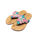 Spinach Mafia Beaded Sandals