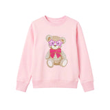 Preppy Goose - Rhinestone Bear Sweatshirt