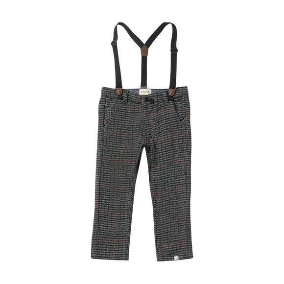 Me & Henry Marcus Pants - Black Houndstooth