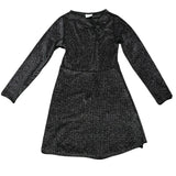 Zara Girls Sparkly Velvet Dress