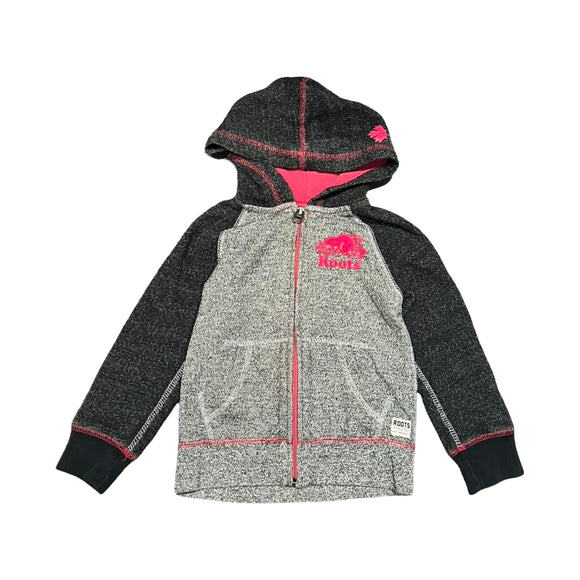 Roots Girl's Zip-Up Hoodie