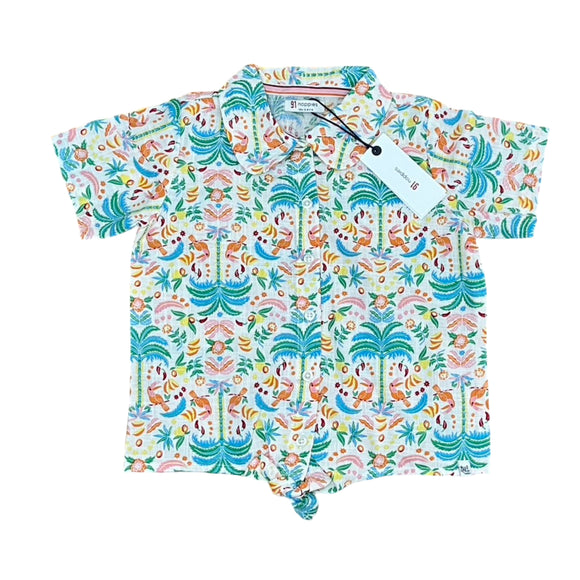 Noppies Norco Blouse - Tropical Pattern