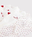 Petit Bateau Set of 3 Onesies - Hearts