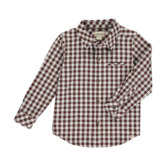 Me & Henry ATWOOD Woven Shirt - Brown