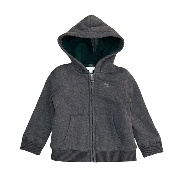 Burberry Lined Zip-Up Hoodie