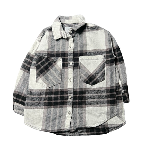 Zara Girl's Plaid Flannel Shirt
