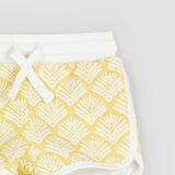 Miles The Label - Canary Beachcomber Print Girls' Terry Shorts