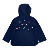 Joules Girls Cicely Navy Embroidered Jacket