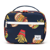 Herschel Pop Quiz Lunch Box - Burgers and Fries