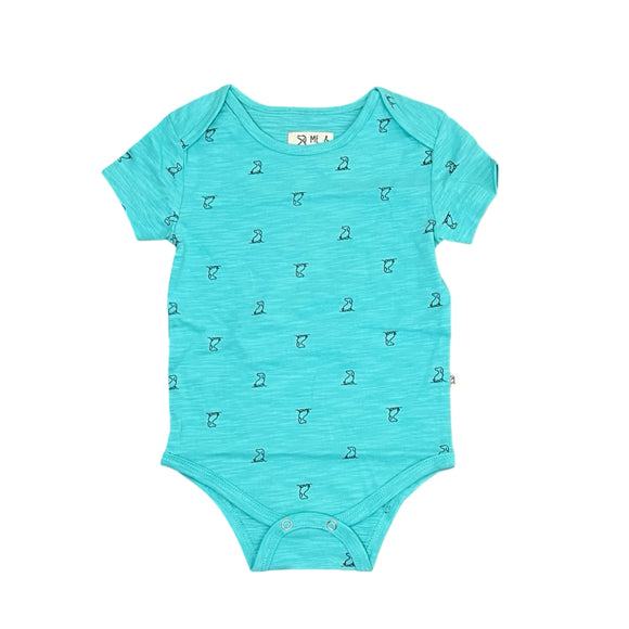 Me & Henry Onesie - Aqua