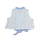 Biancoportifino Tie-Front Blouse