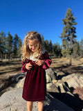Vignette Carol Dress - Red Velvet
