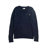 Hollister Cable-Knit V-Neck Sweater