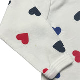 Petit Bateau Heart Onesie