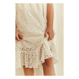 Liilu Lace Daisies Organic Cotton Floral Dress