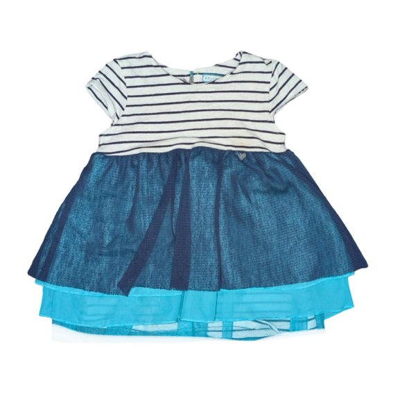Souris Mini Striped Tulle Dress
