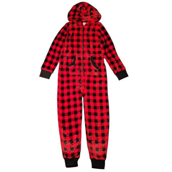 Little Blue House Hooded Fleece Jumpsuit