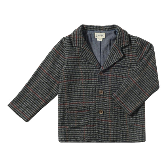 Me & Henry Jacket - Black Houndstooth