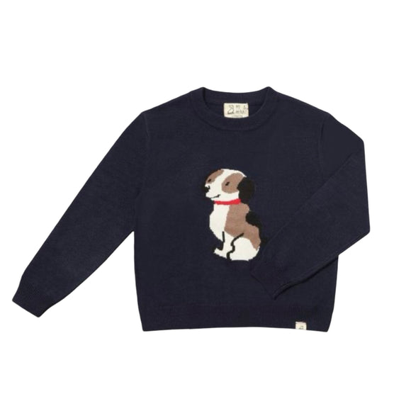 Me & Henry - Navy Henry Sweater