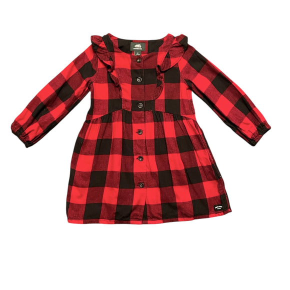 Roots Plaid Flannel Dress
