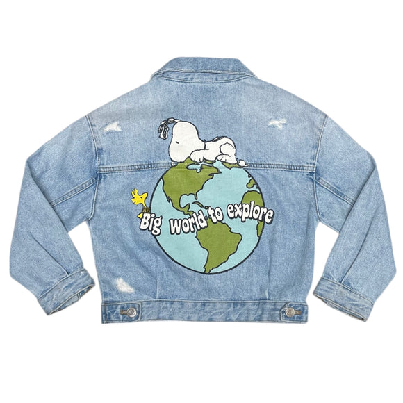 Zara x Peanuts Jean Jacket