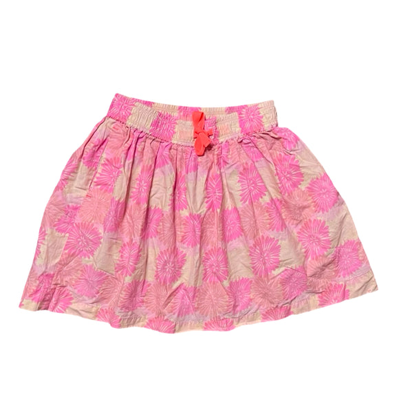 Crewcuts Pink Floral Skirt