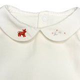 Jacadi Embroidered Onesie