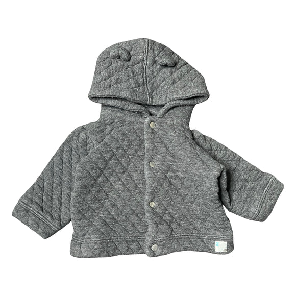Absorba Quilted Hooded Cardigan