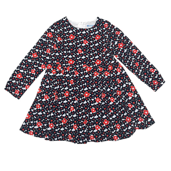 Jacadi Floral Corduroy Dress