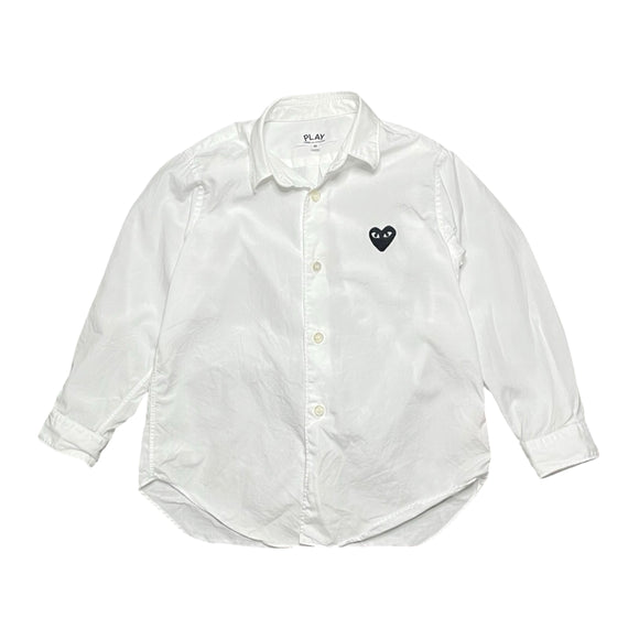 Comme des Garçons PLAY White Dress Shirt