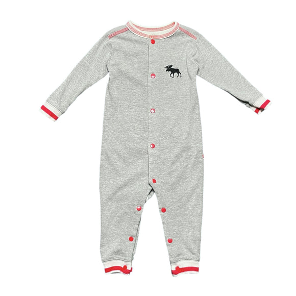 Little Blue House Moose Union Suit