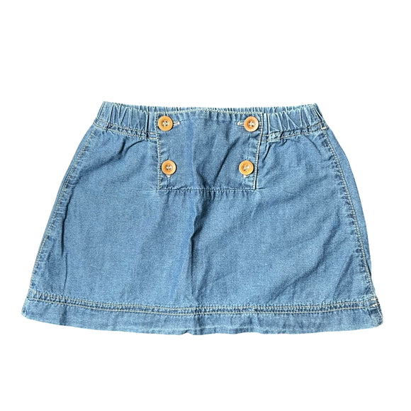 Caramel Denim Skirt