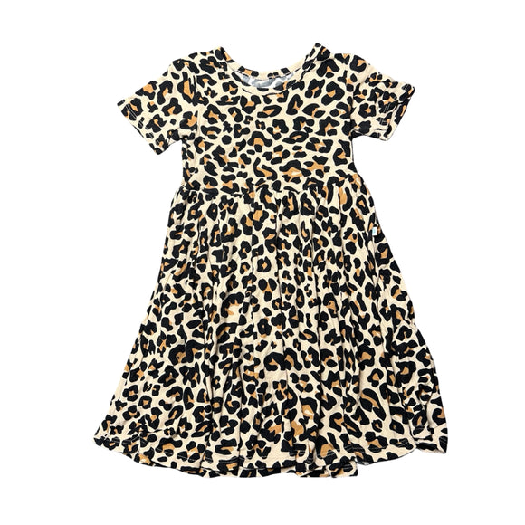 Posh Peanut Leopard Print Dress