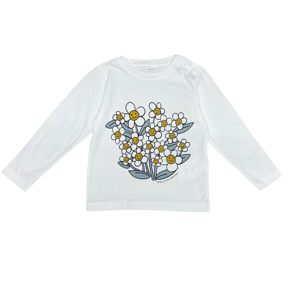 Stella McCartney Daisy Graphic Long Sleeve