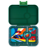 Yumbox Tapas with 4 Compartment Tray - Greenwich Green