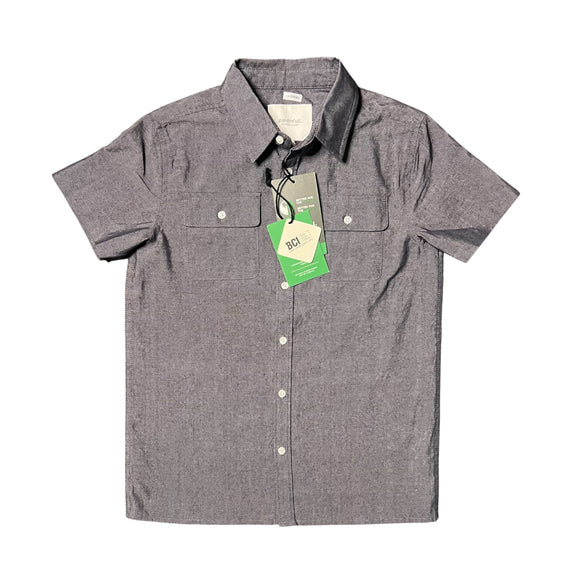 Paidinfull. Grey Button Up Shirt