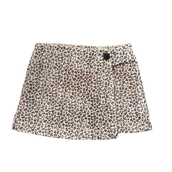 Junior Gaultier Animal Print Wrap Skirt