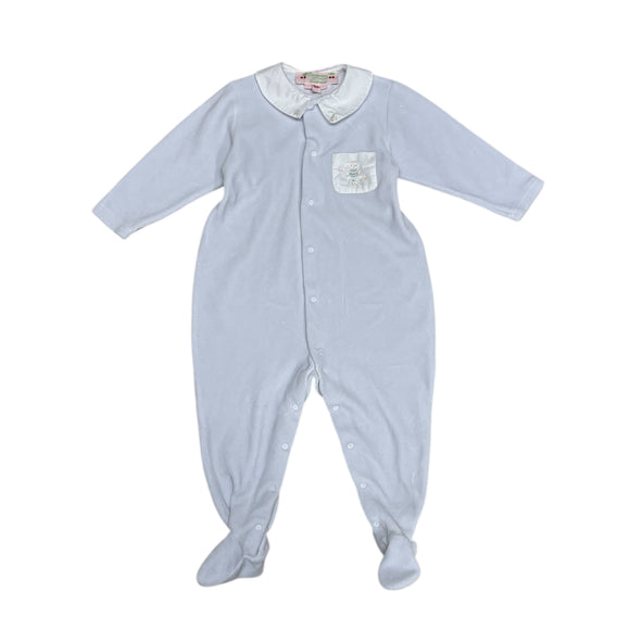 Bonpoint Velour One-Piece