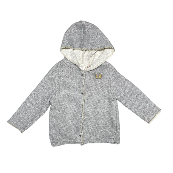 Zara Hooded Sweatshirt Cardigan