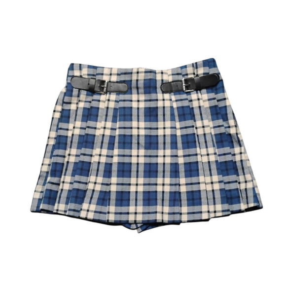 Zara Plaid Buckle Skort