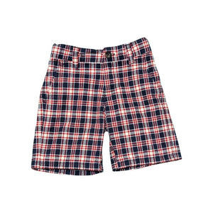 Janie and Jack Tailored Plaid Shorts