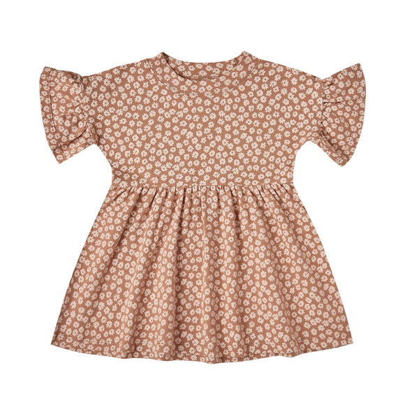 Rylee & Cru Babydoll Terracotta Dress