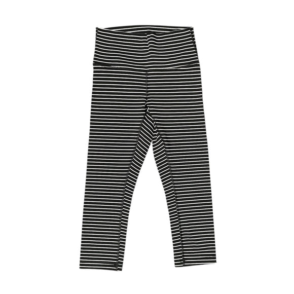 Lululemon Striped Cropped Leggings