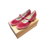Monnalisa Girls Velvet Pumps