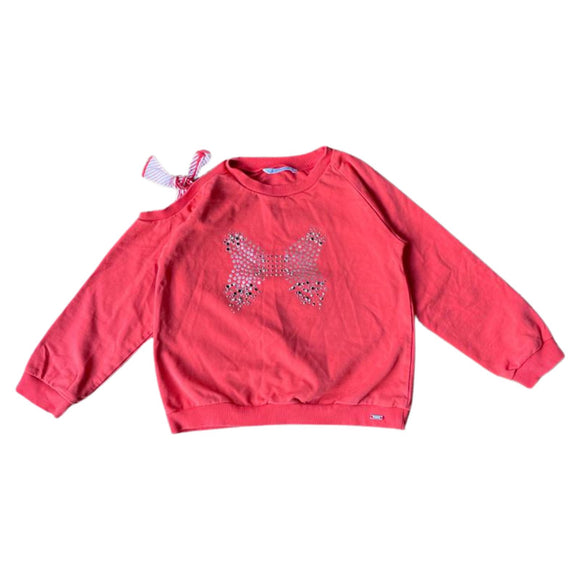 Mayoral Butterfly Applique Pullover